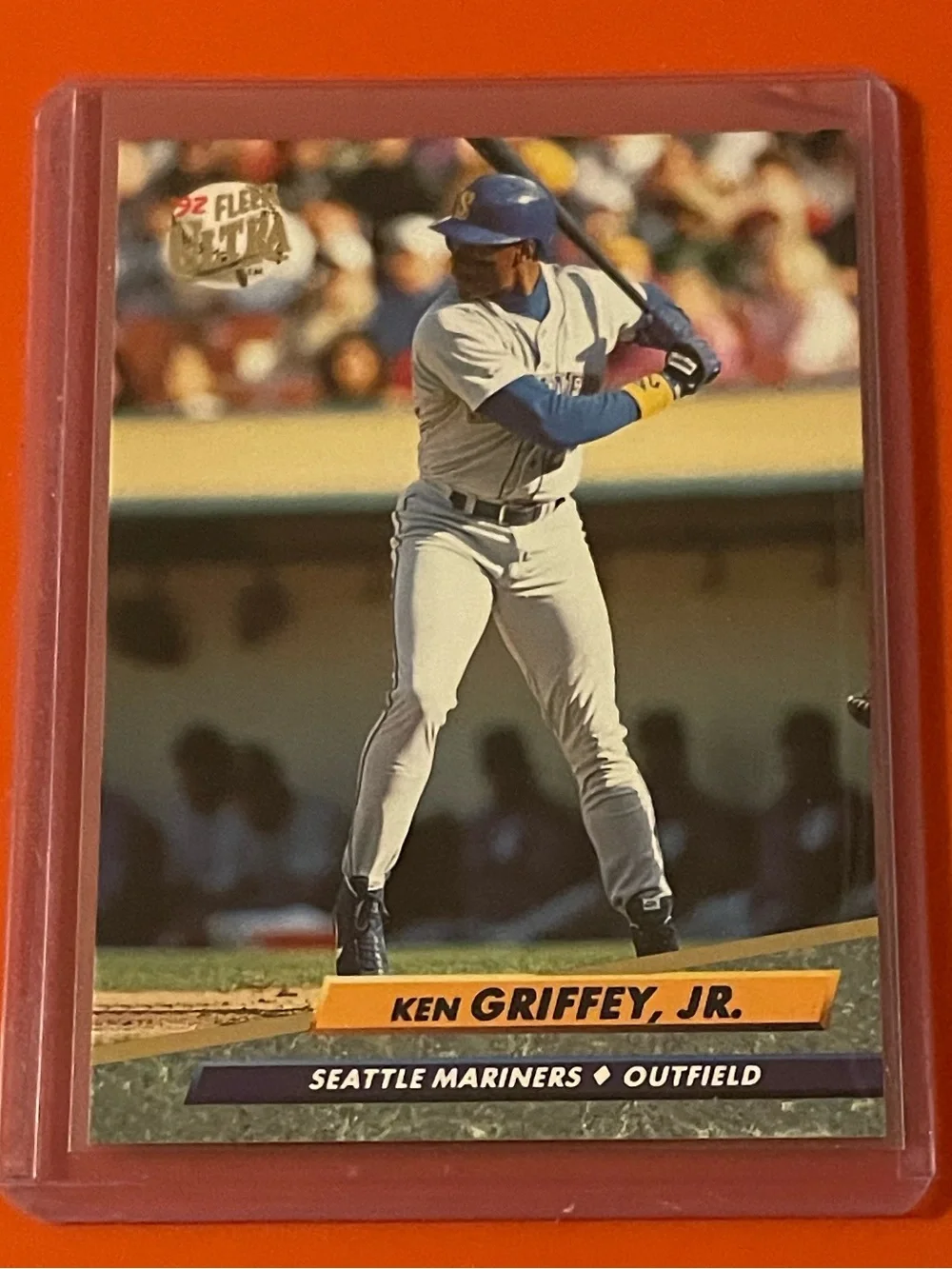 Ken Griffey Jr. #123 1992 Fleer Ultra Baseball Trading Card